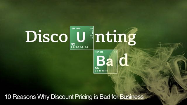discount pricing strategy disadvantages